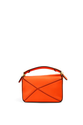 LOEWE Mini Puzzle bag in classic calfskin Orange plp_rd