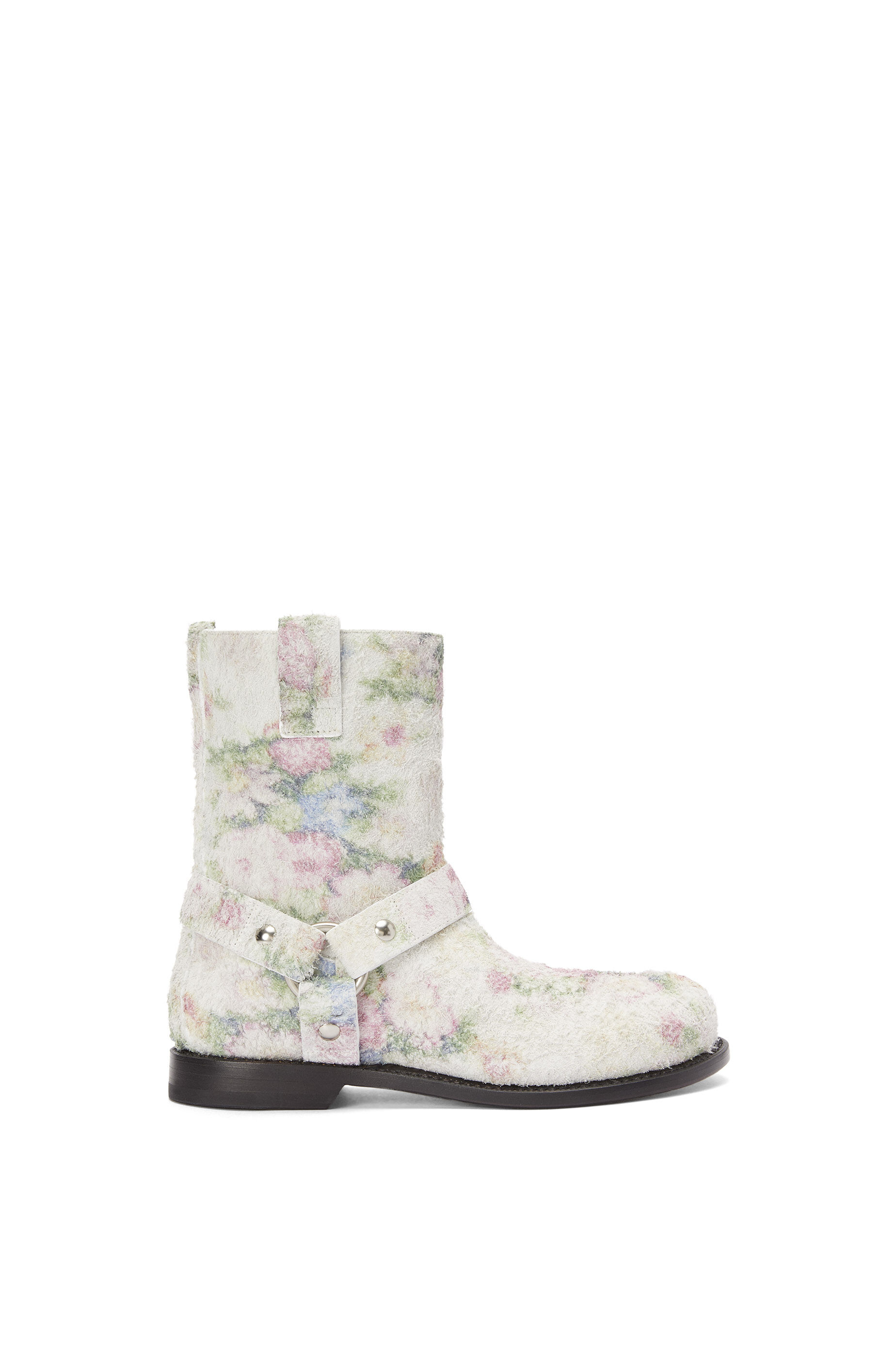 Biker boots white clearance