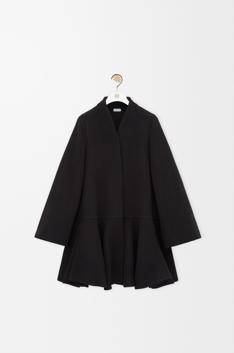 Short coat in wool and cashmere by LOEWE