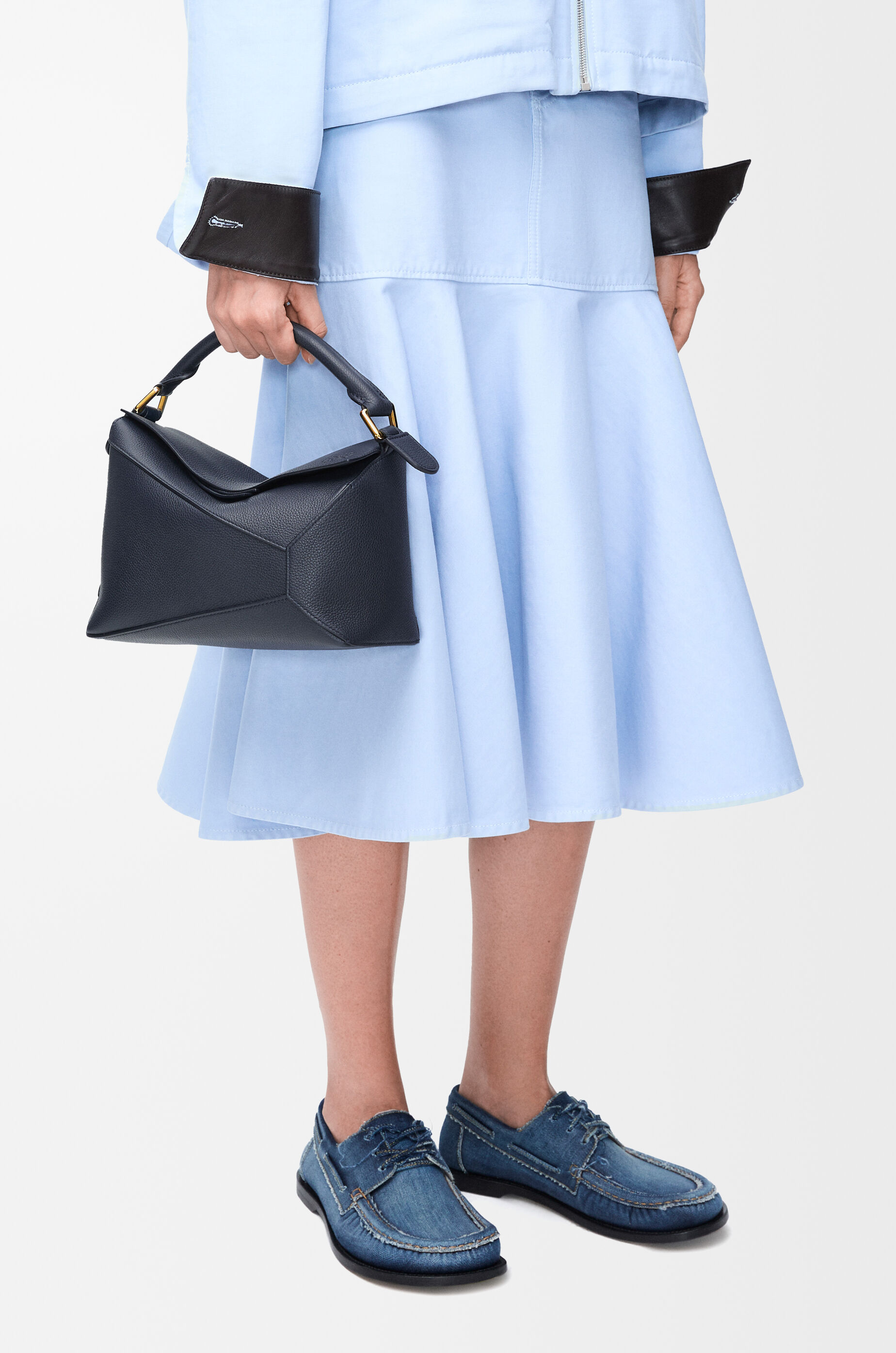 LOEWE/ロエベ】 パズルバッグ ミディアム ハンドバッグ レザー