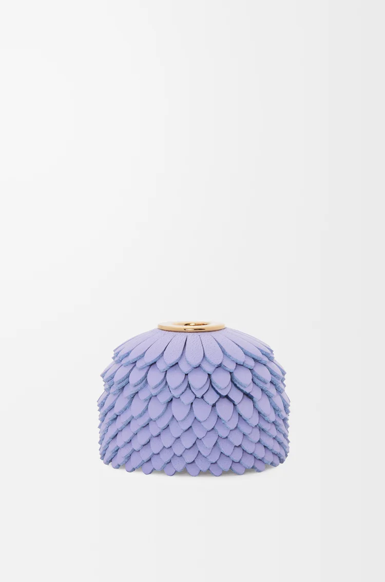 LOEWE フラワー チャーム（カーフ） ブライトラベンダー