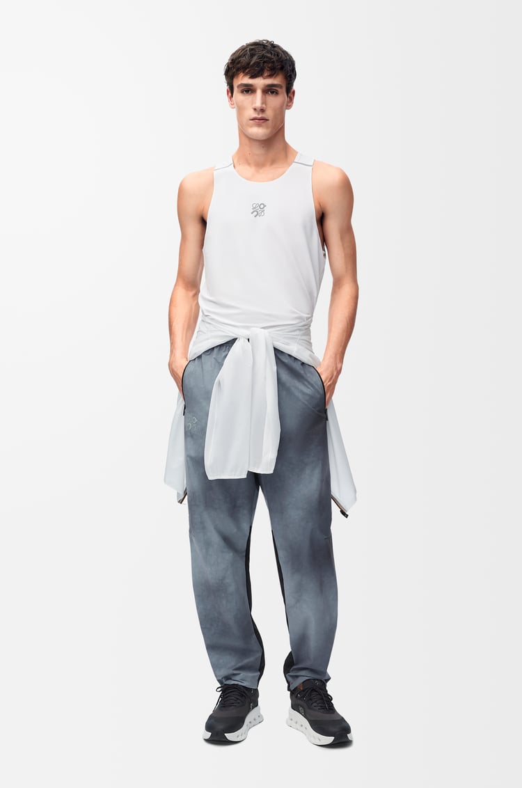 LOEWE Performance tank top in technical jersey White