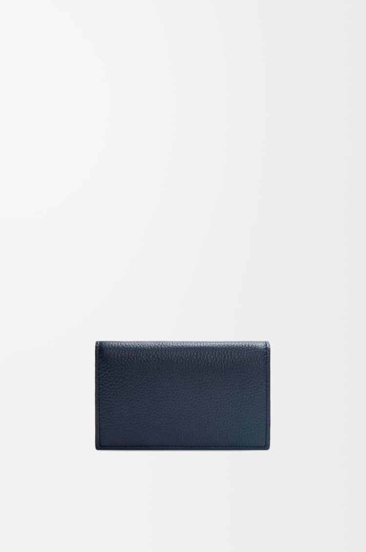 LOEWE ビジネスカードホルダー（ソフトグレインカーフ） ディープネイビー