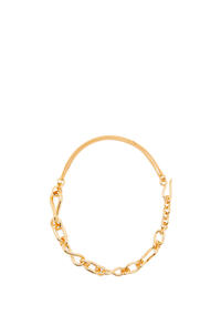 LOEWE Chainlink necklace in sterling silver Gold
