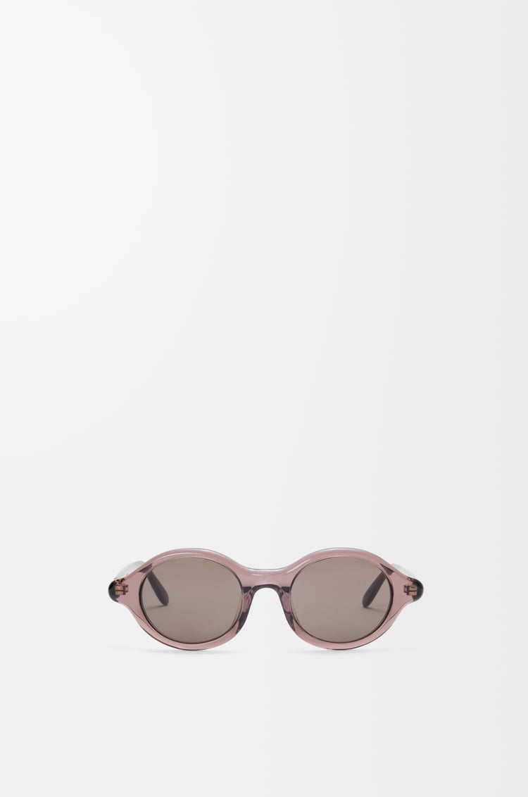 LOEWE Occhiali da sole Epsilon Slim Marrone Trasparente