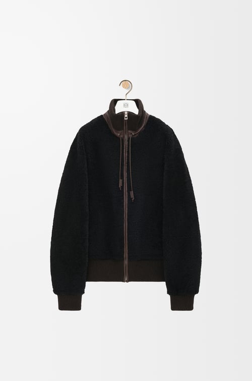 LOEWE Jacket in shearling Black