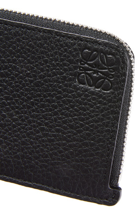 LOEWE Coin cardholder in soft grained calfskin Black plp_rd