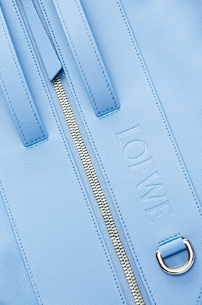 LOEWE Convertible backpack in classic calfskin Olympic Blue