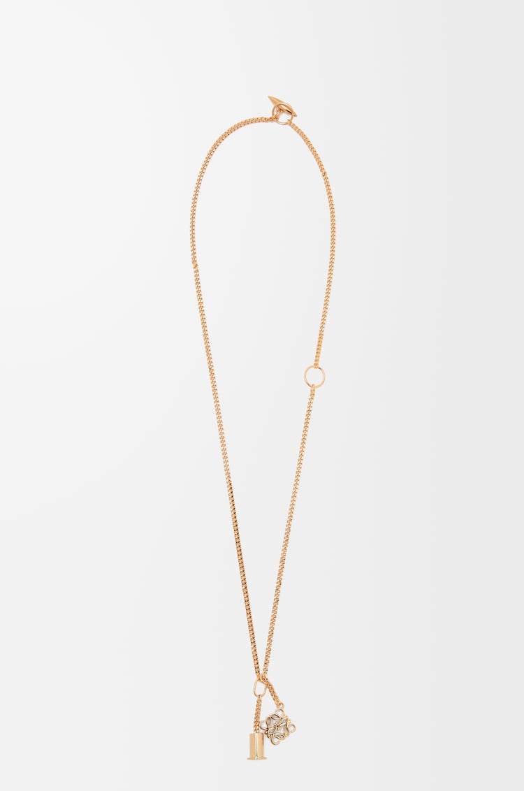 LOEWE Collar de metal perosnalizable Dorado