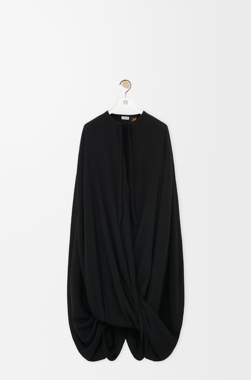 LOEWE ドレス（コットン&シルク） ブラック