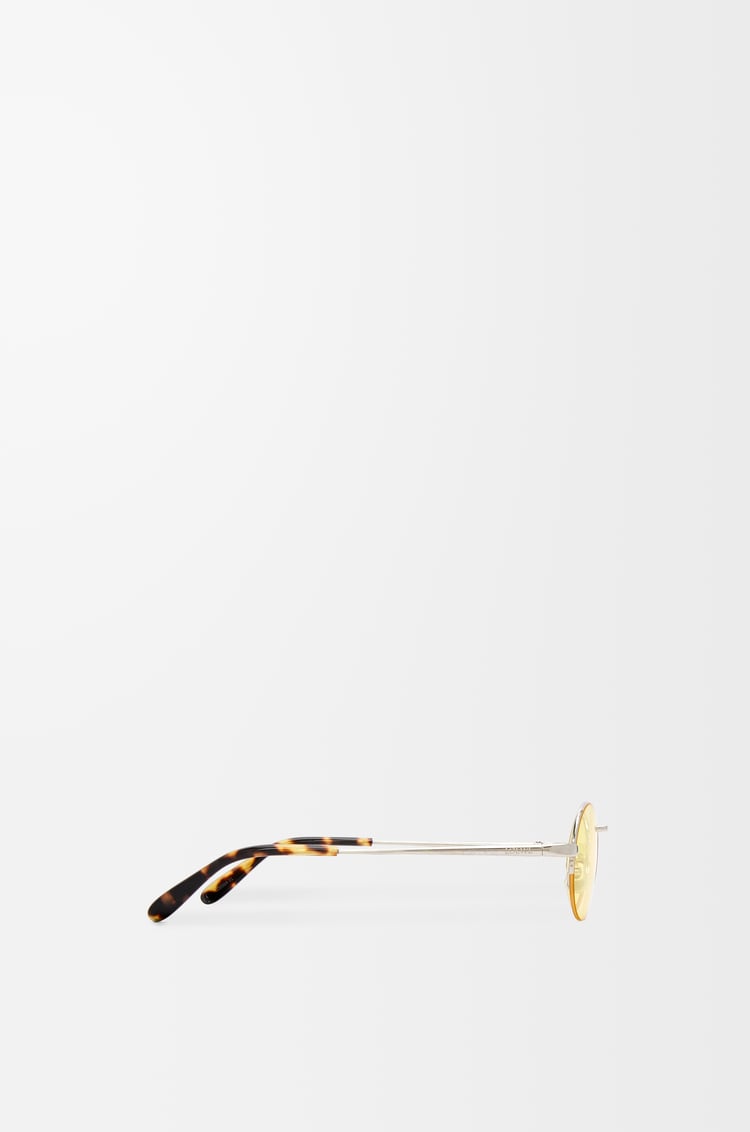 LOEWE Groove Oval sunglasses Yellow