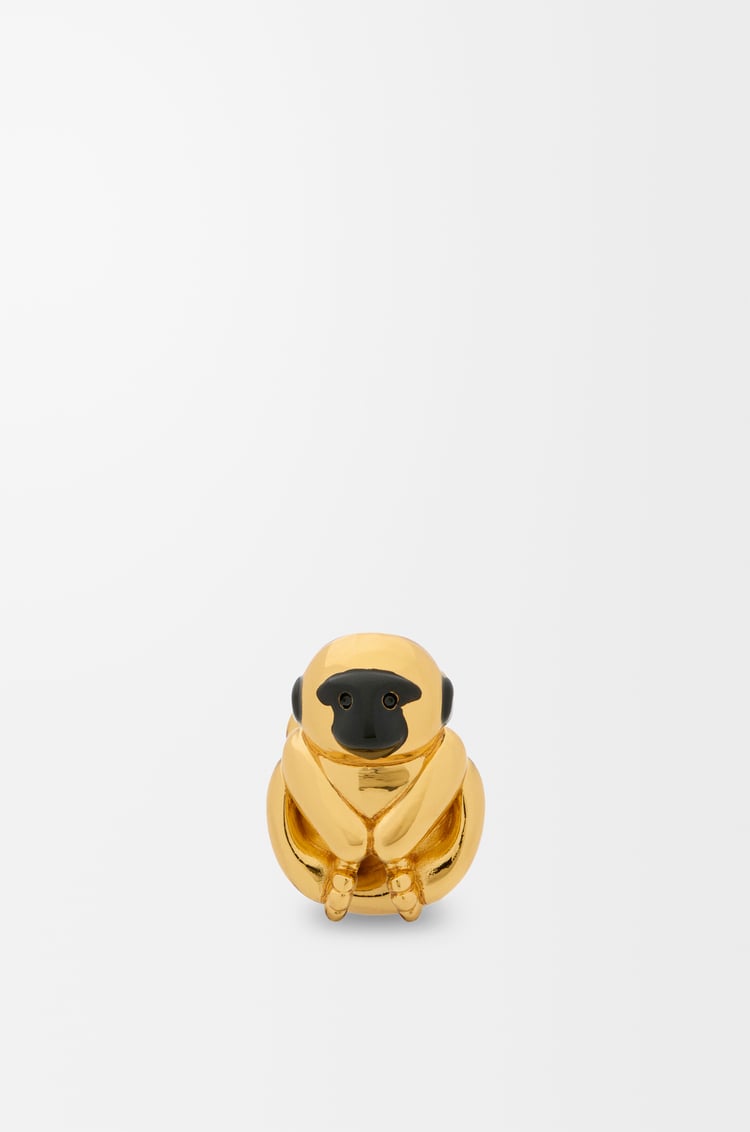 LOEWE Dado Mono Negro/Dorado
