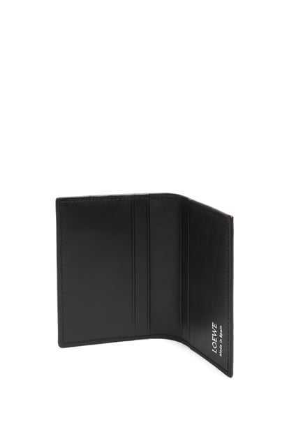 LOEWE Slim bifold cardholder in shiny nappa calfskin Deep Navy/Black plp_rd