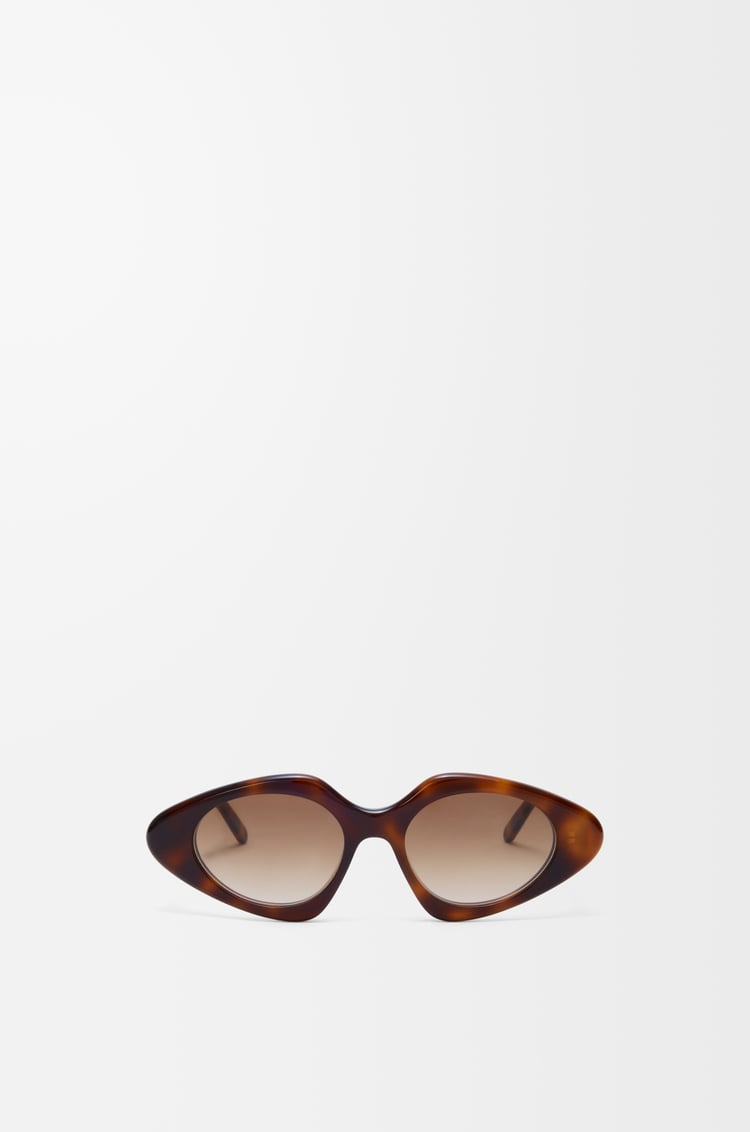 LOEWE Gafas de sol Triangle Slim Marrón Habano