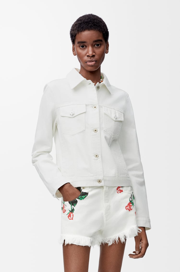 LOEWE Jacket in denim White