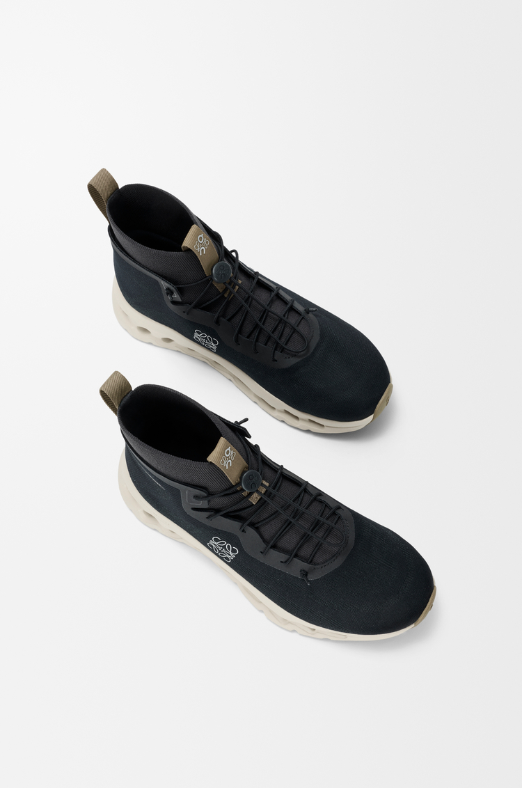 LOEWE Zapatilla Cloudtilt Hi Negro/Avena/Oliva