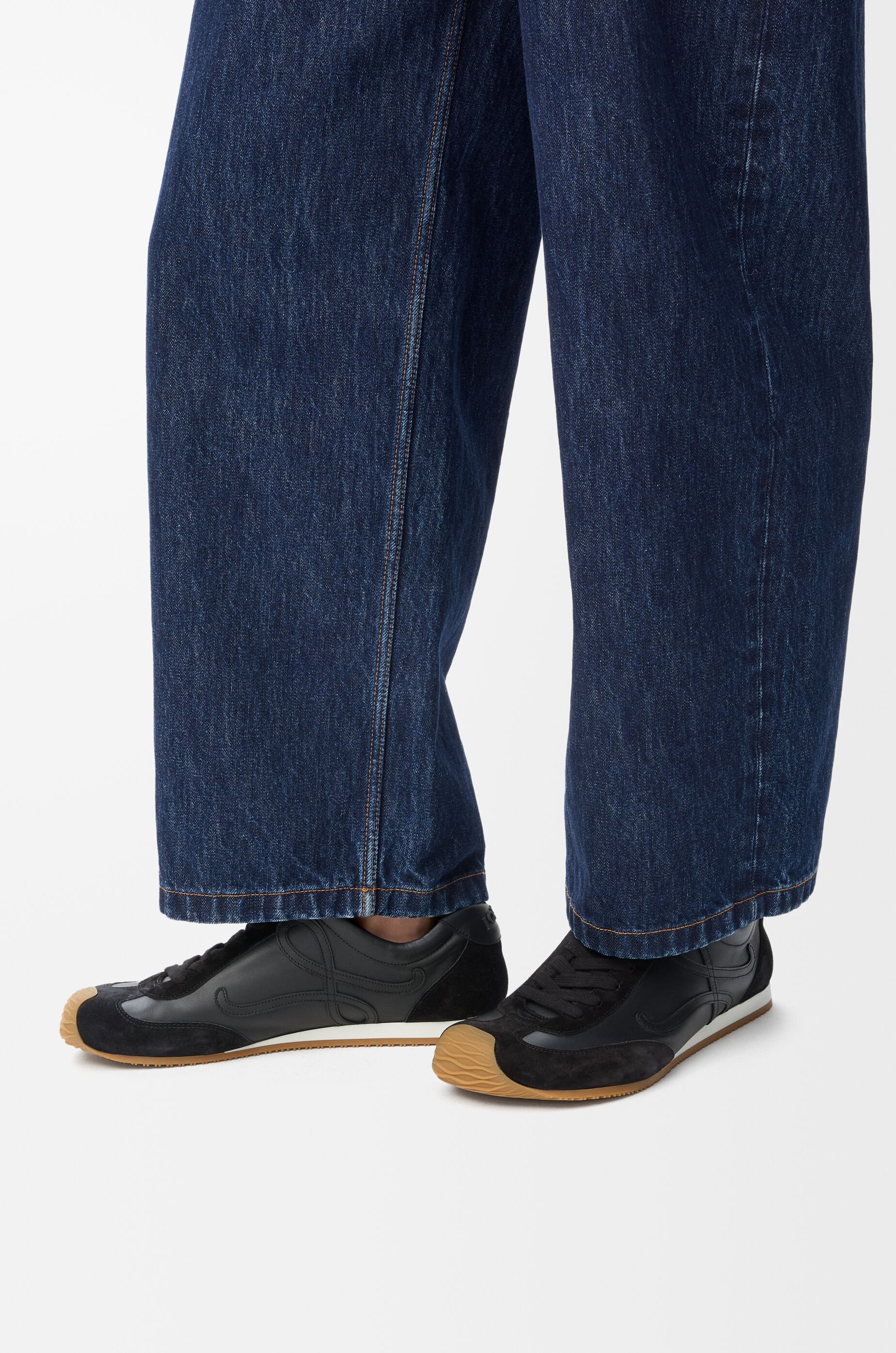 Ballet Runner 2.0 レザースニーカー Ballet Runner 2.0 in soft calfskin Black - LOEWE