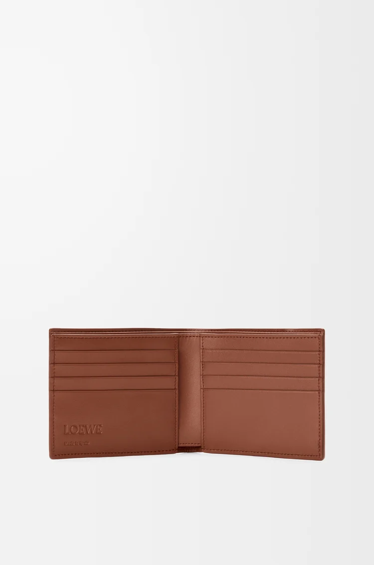 LOEWE Cartera Puzzle con dos pliegues en piel de ternera Brownie