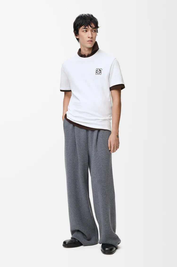 LOEWE Relaxed fit T-shirt in cotton White
