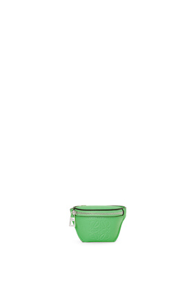 LOEWE Brand coin purse bracelet in classic calfskin Apple Green plp_rd