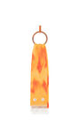 LOEWE Calcifer scarf in mohair and wool blend Orange/Red