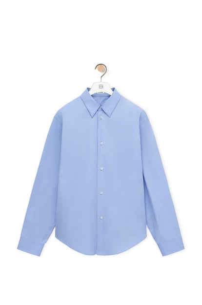LOEWE Shirt in cotton 淺藍色 plp_rd
