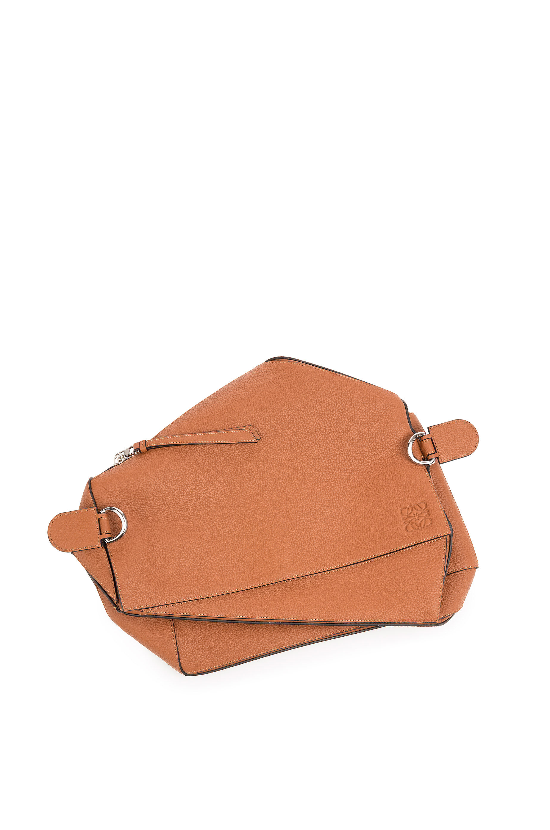 XL Puzzle bag in grained calfskin Tan - LOEWE