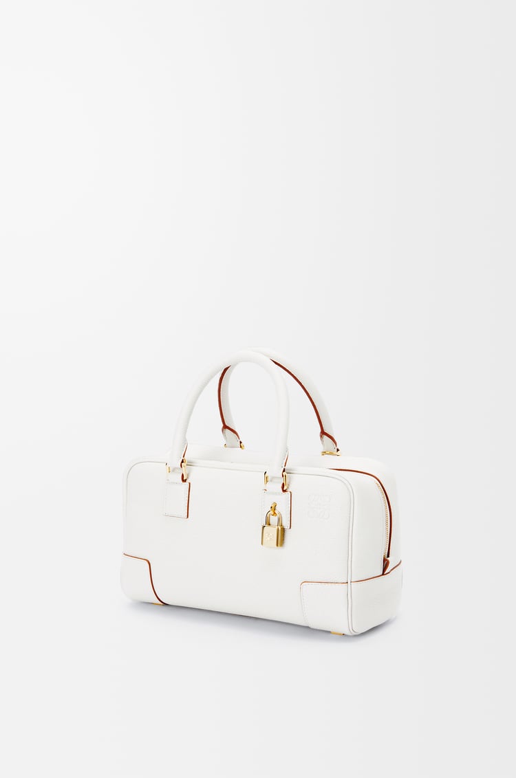 LOEWE Amazona 23 bag in soft grained calfskin Soft White