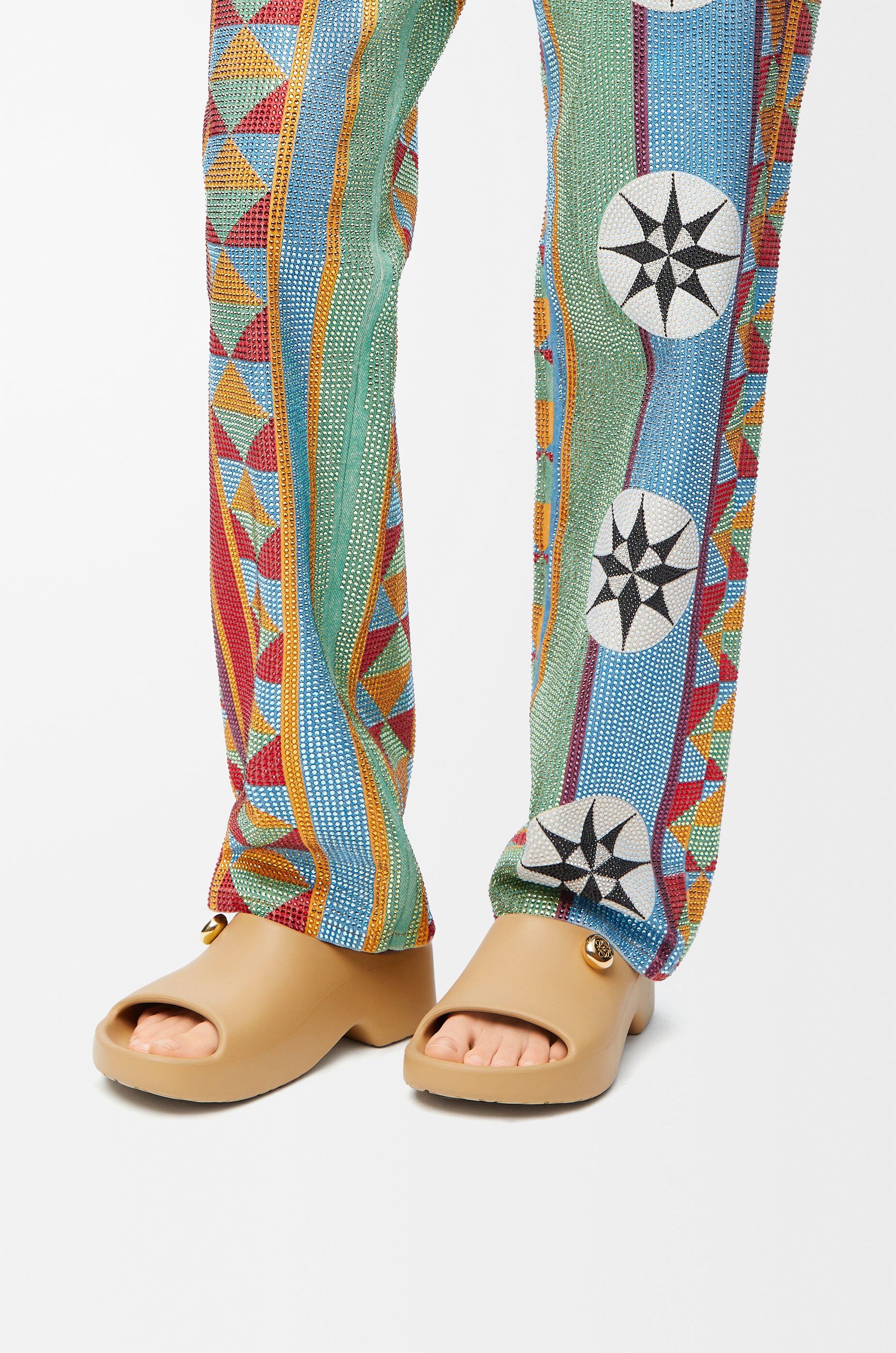 Loewe Paula's Ibiza Foam Pebble thong sandals Loewe