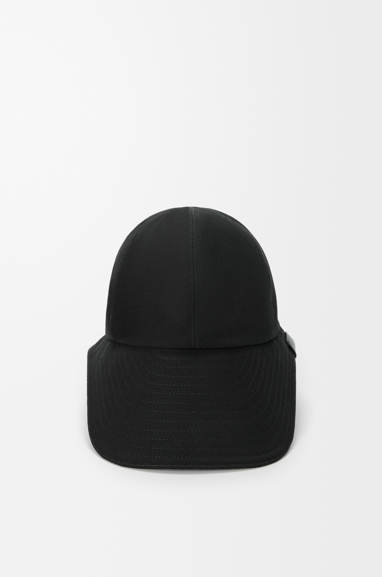 LOEWE Hiker hat in canvas Negro