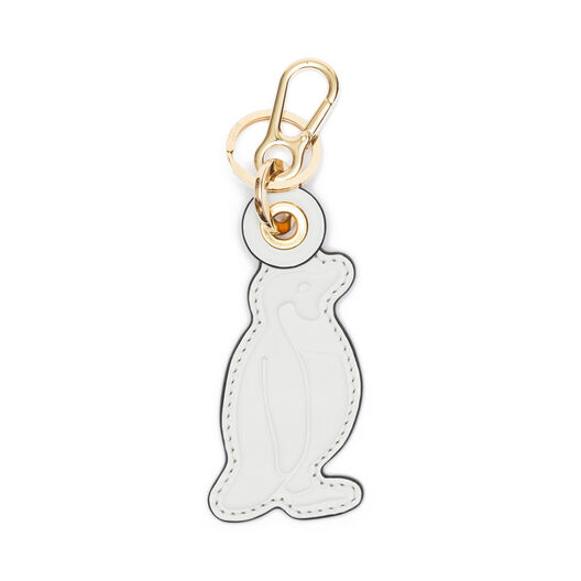 LOEWE Penguin Leather Charm Soft White/Black LOEWE Penguin Leather Charm Soft White/Black all