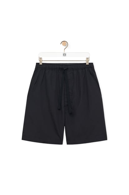 LOEWE Shorts in technical silk Black plp_rd