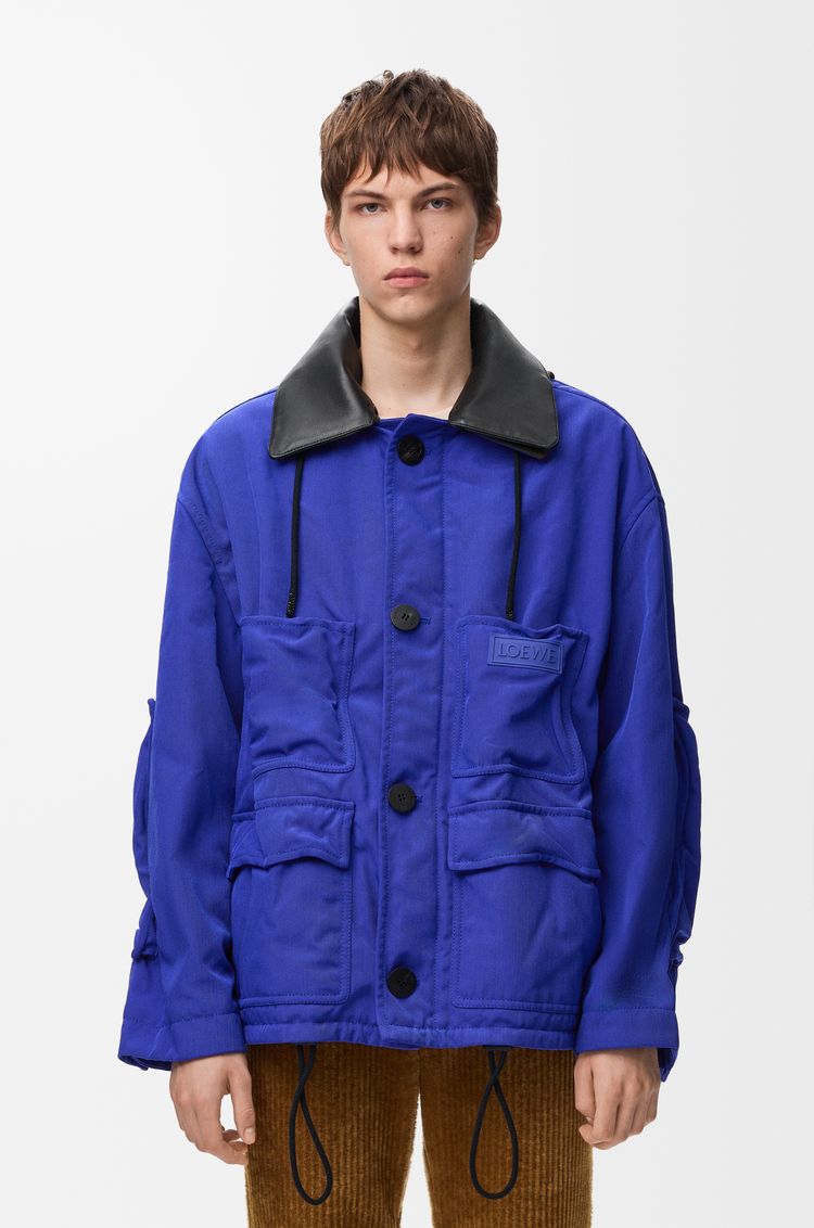 LOEWE Chaqueta en tejido técnico Azul