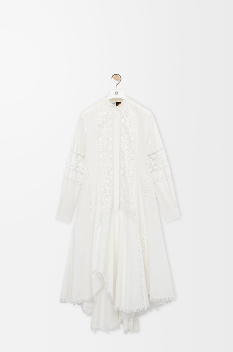 LOEWE Shirt dress in cotton White