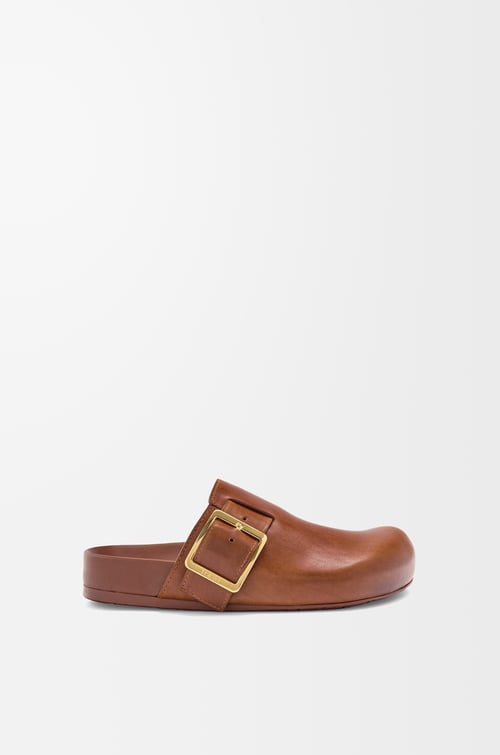 LOEWE イーズ バックル ミュール（ベジタブルタンニンカーフ） ラスト