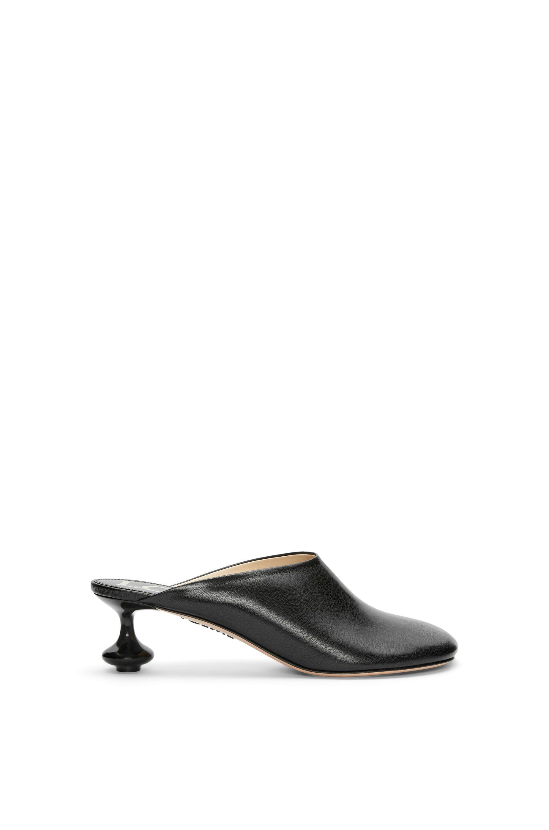 Toy mule in goatskin Black LOEWE