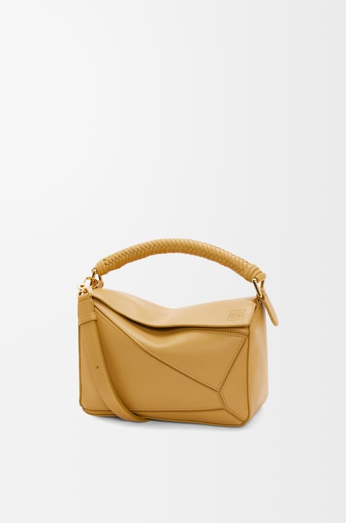 LOEWE Small Puzzle bag in smooth calfskin Sahara