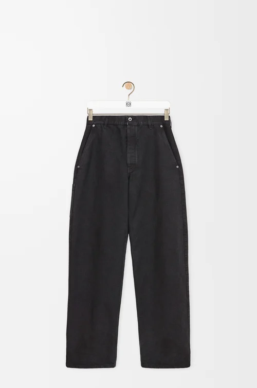 LOEWE Trousers in cotton Anthracite