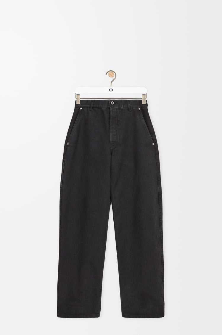 LOEWE Trousers in cotton Anthracite