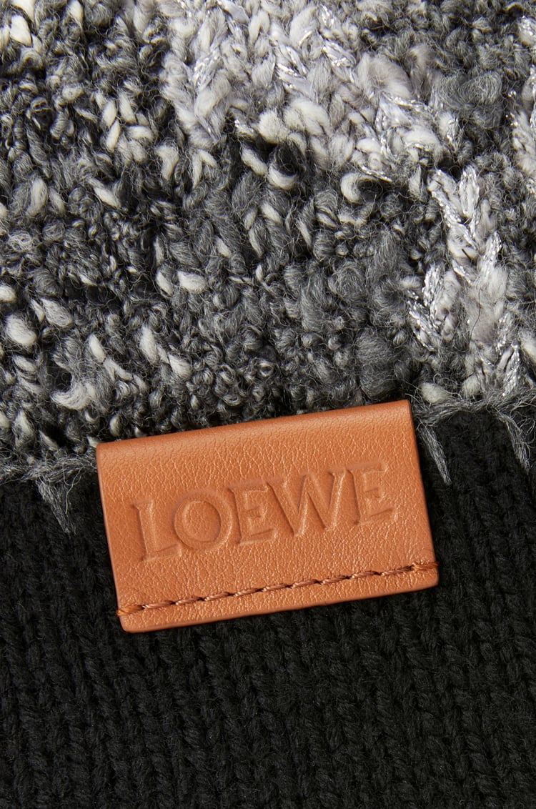 LOEWE Gorro Bunny en lana Multicolor