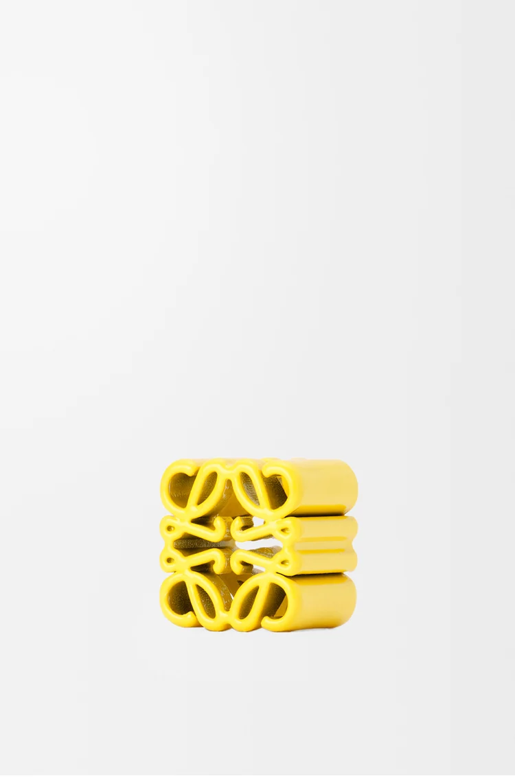 LOEWE Small Anagram dice Yellow
