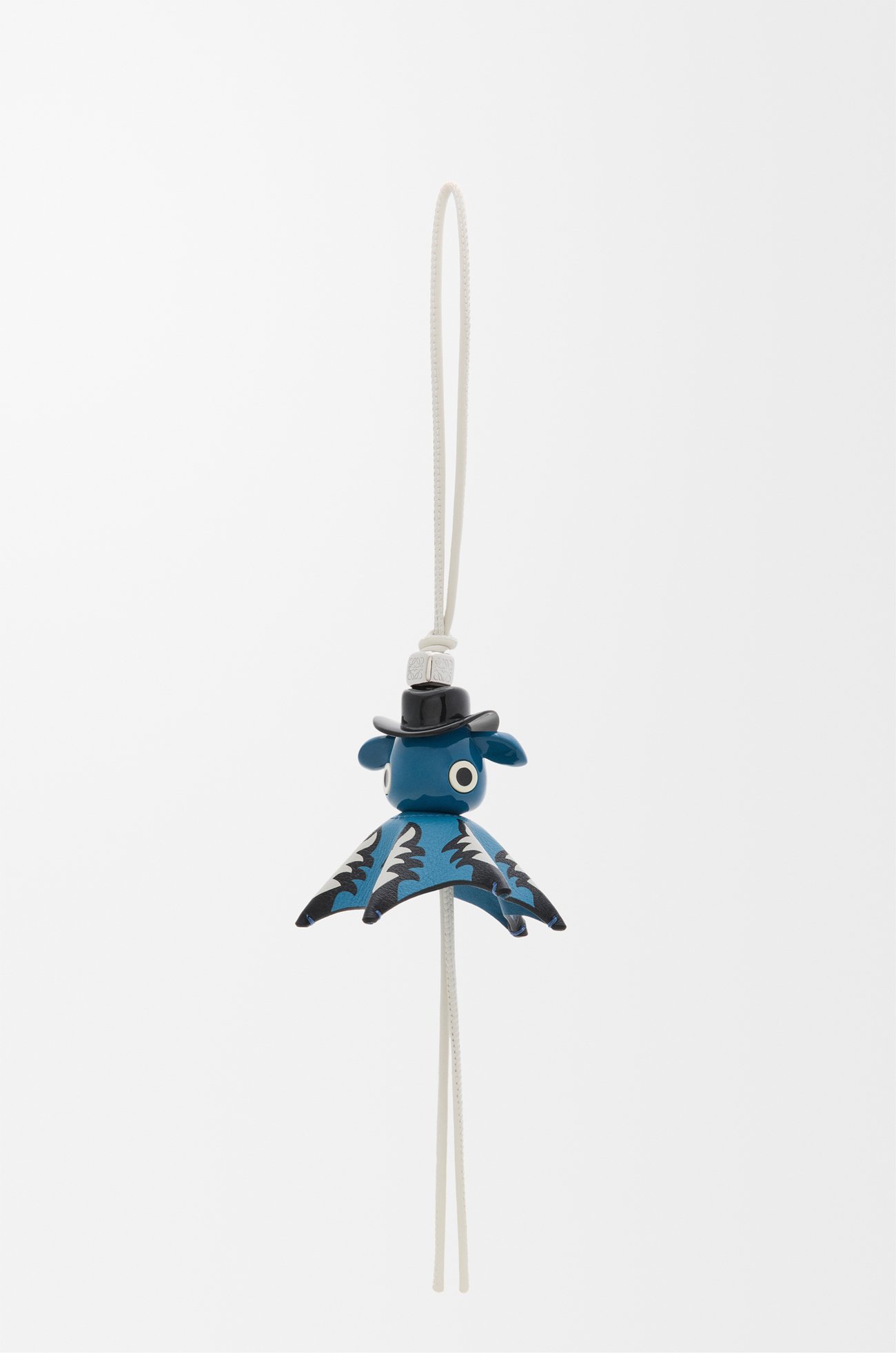 LOEWE Cowboy Puzz charm White/Blue