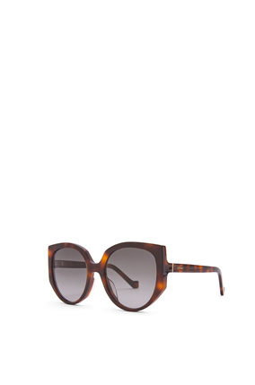 LOEWE Butterfly sunglasses in acetate Shiny Blonde Havana/Smoke plp_rd