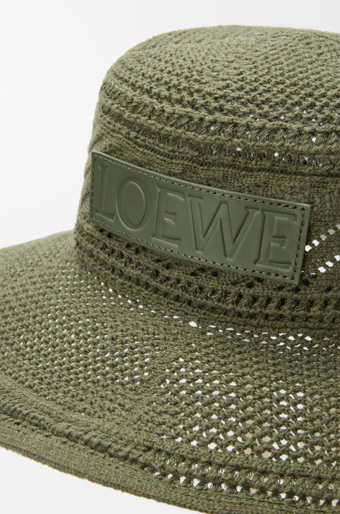 LOEWE フィッシャーマンハット（コットン） ダークカーキ