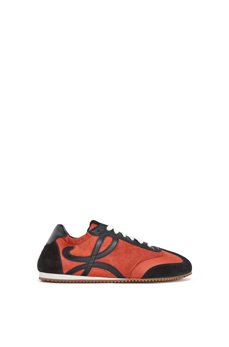 LOEWE BALLET RUNNER Rust Red/Black