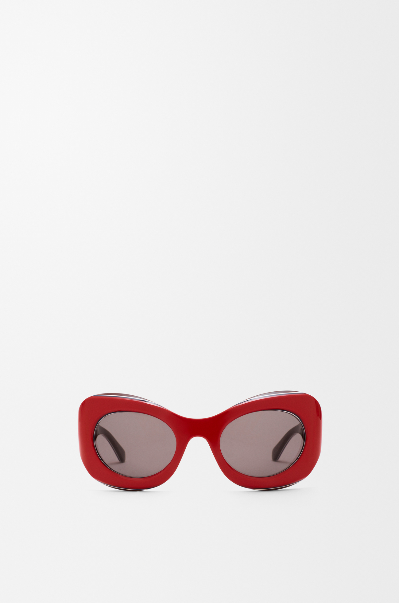 LOEWE Sierra 蝴蝶造型太陽眼鏡 紅色