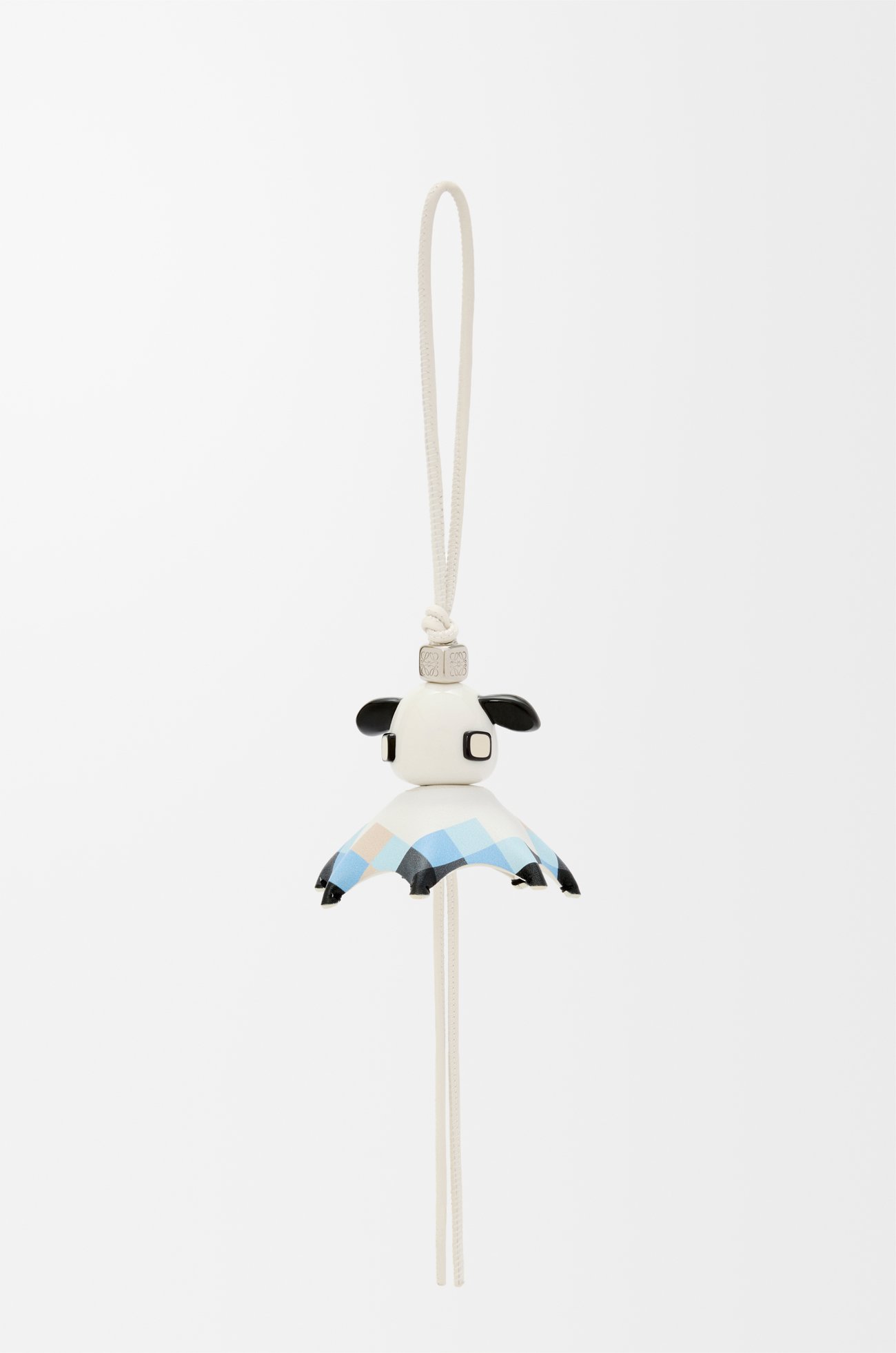 LOEWE Pixel Puzz charm White