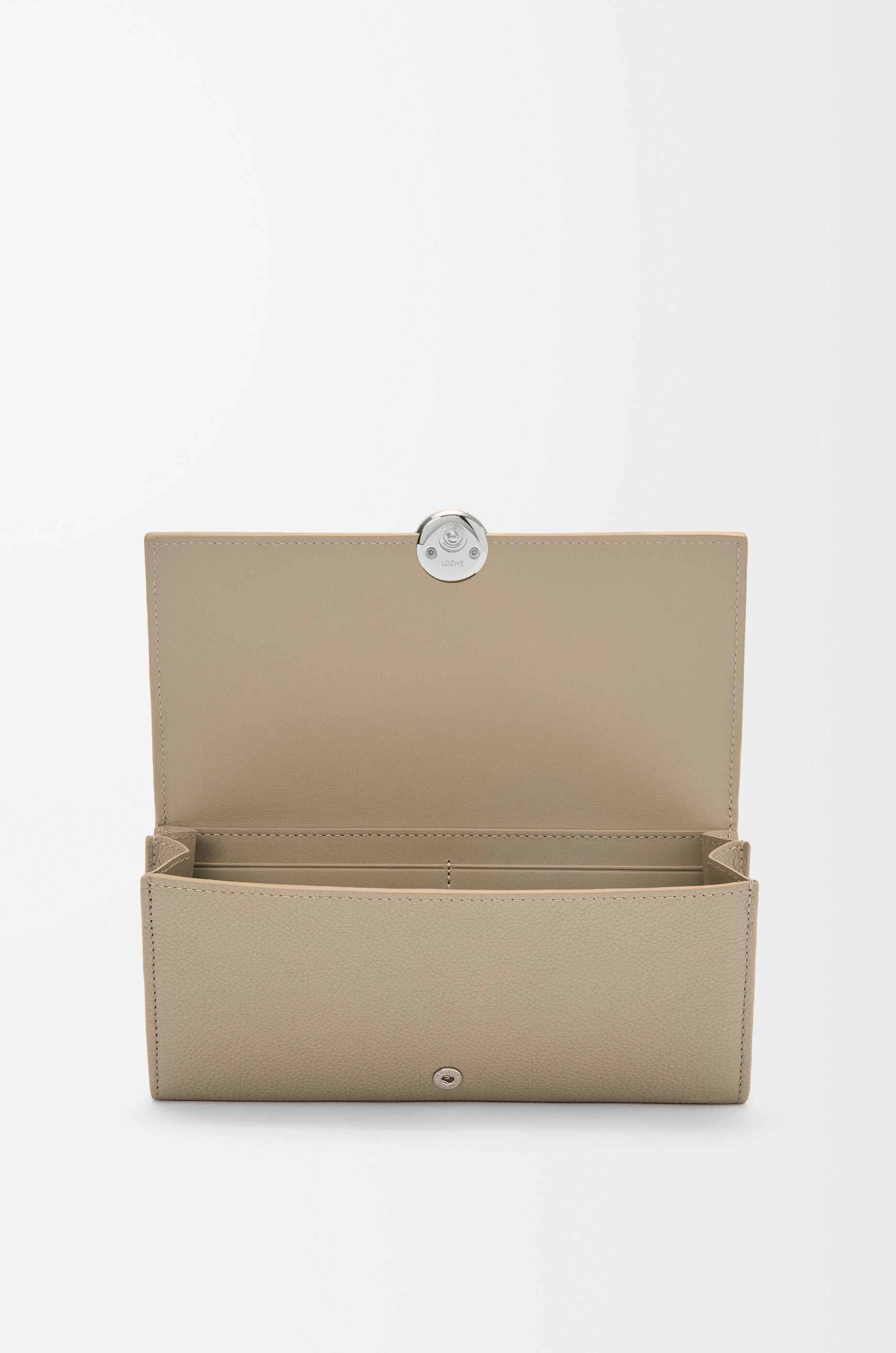 LOEWE☆ペブル コンチネンタルウォレット ペブル コンティネンタルウォレット（ミニグレインカーフ