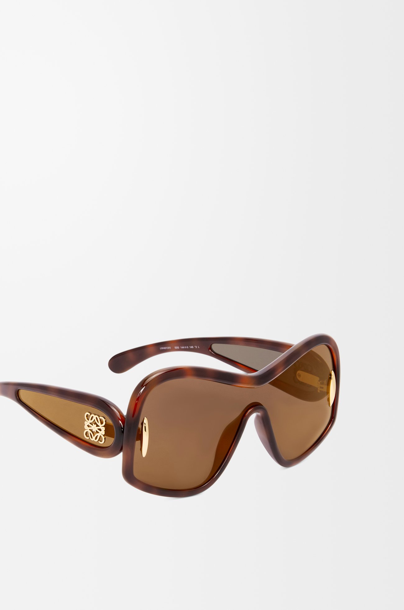 LOEWE Square Mask sunglasses Dark Havana