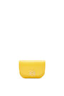 LOEWE Goya cardholder in silk calfskin Yellow pdp_rd